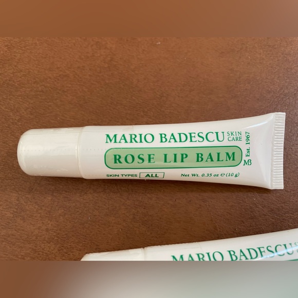 Mario Badescu NWT set of 2! lip balms- Rose Balm and Mint Balm. Lip rescue - Picture 3 of 5